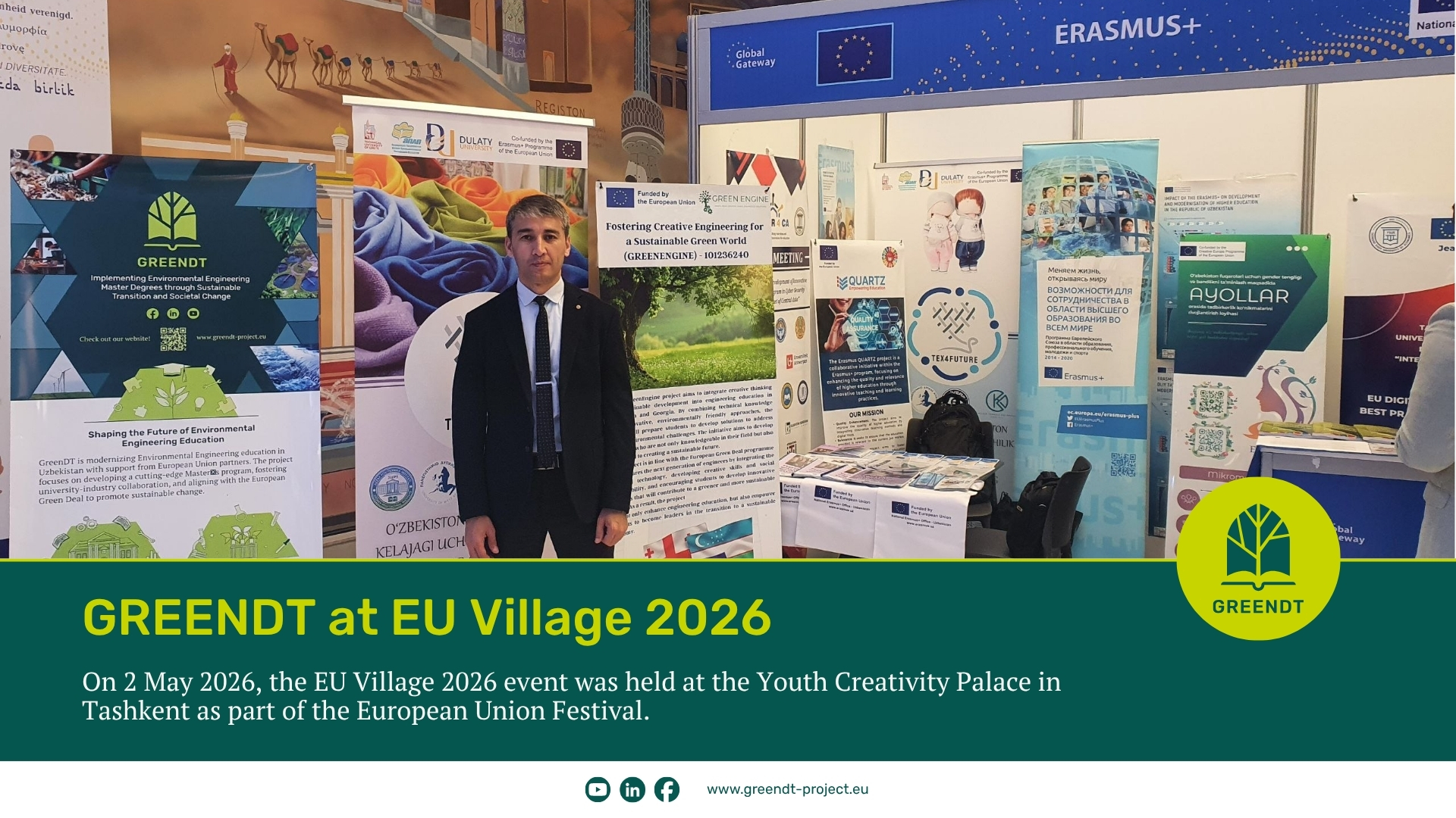 GREENDT Team Participated in EU Village 2026